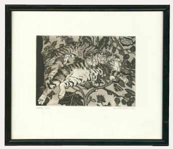 Judith Downie - 1998 Etching, Siesta