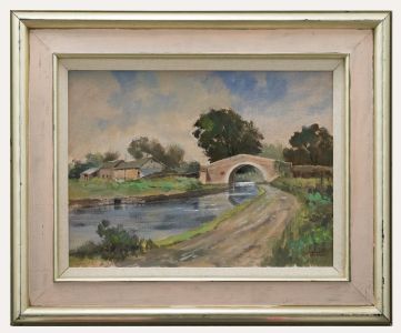 Arvind Limaye - Contemporary Oil, Leeds Liverpool Canal