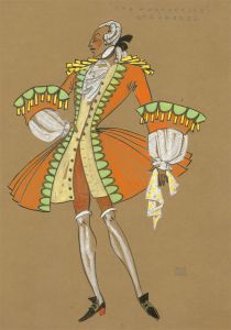 John Lear - Early 20th Century Watercolour, Costume for Straforel