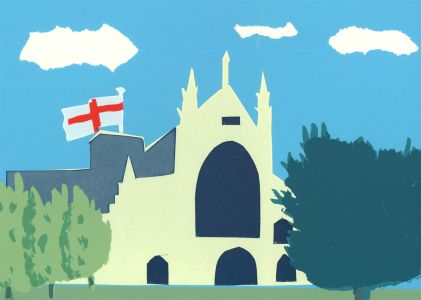Gill Wilson - 20th Century Silkscreen, Winchester Cathedral