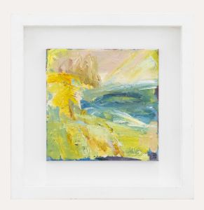 Ges Wilson (b.1954) - Framed Contemporary Oil, Big Bay Shining