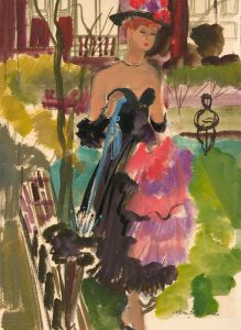 Helen Edell Sloan (1902-1995) - Oil, Dressed to Dazzle