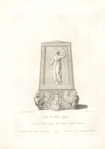 Zanetti's Ancient Statues - 18th Century Engraving, Altar of an Egyptian Deity