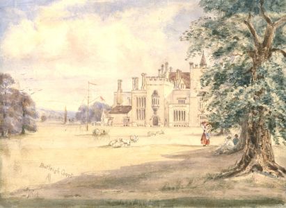 Early 20th Century Watercolour - Butleigh Court
