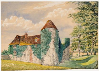 T.F. Wadmore - Mid 20th Century Watercolour, Westenhanger Castle