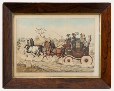 After Henry Alken - Early 20th Century Lithograph, An Awkward Corner