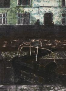 Norman Clifford Jaques (1922-2014) - Silkscreen, Manchester Canal II