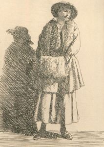 Herbert Cutner (1881-1969) - Early 20th Century Etching, Winter Warmers