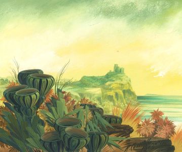 Richard Constable (1932-2016) - 1980 Gouache, Tropical Plants