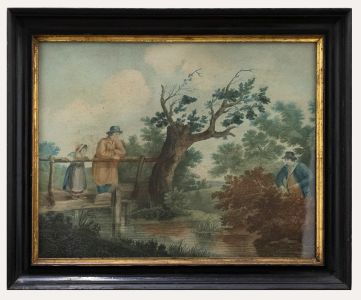 After George Morland - 19th Century Stipple Engraving, Summer Amusement