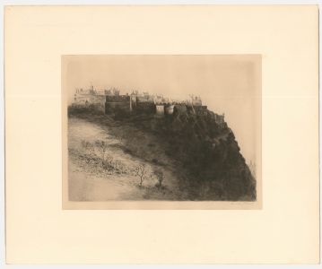 James Grant - Early 19th Century Etching, Edinburgh Castle