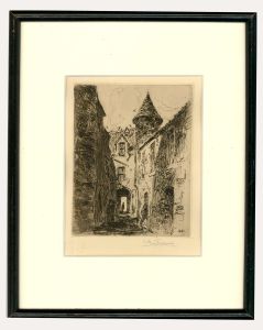 Albert Henry Fullwood (1863-1930) - 20th Century Engraving, Backstreet