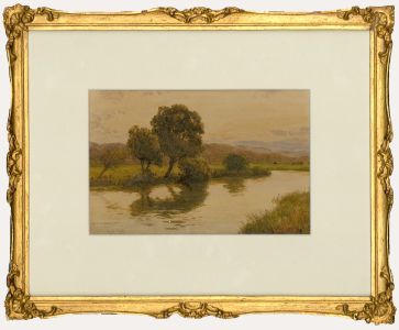 Thomas Pyne RI (1843-1935) - Early 19th Century Watercolour, Idyllic England