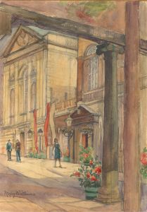 Mary Williams R.W.A. S.W.A. (1911-2002) -Watercolour, The Pump Rooms