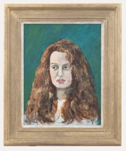 F.C.W - Framed 20th Century Oil, Portrait of Sarah
