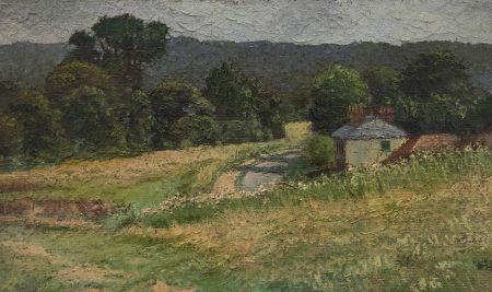 Vivian Bewick (1912-1999) - Mid 20th Century Oil, The Lodge