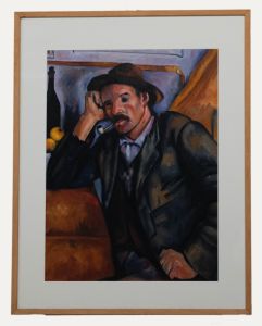 20th Century Oil - Man Smoking Pipe