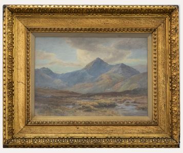 John A. Trench (fl.1882-1923) - Framed Watercolour, Mount Snowdon