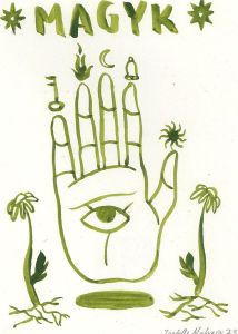 Isabelle Mulvany - 2023 Gouache, Magyk