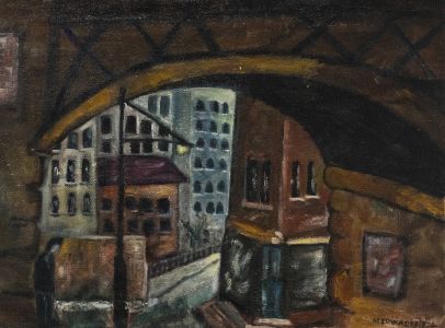 M. Edwards - 1974 Oil, In the City