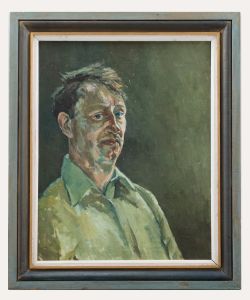 Albert B. Ogden (1928-2022) - 20th Century Oil, Self Portrait 70’s