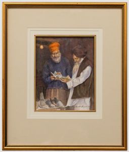 Frazer Price - 2004 Watercolour, Tradesmen