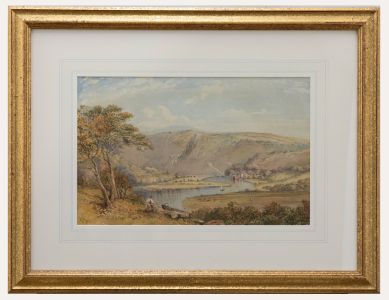 Philip Mitchell (1814-1896) - Framed Watercolour, The Perfect Lookout