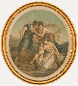 Francesco Bartolozzi RA (1727-1815) - Stipple Engraving, Disarming Cupid