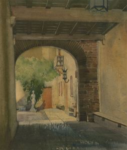 Reginald H. Hill - Mid 20th Century Watercolour, Balcony of Romeo & Juliet
