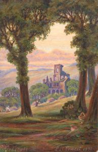 E. L. Ernest - Fine Pair of Late 19th Century Watercolours, Architectural Views