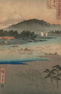 19th Century Japanese Woodblock - Mount Fuji