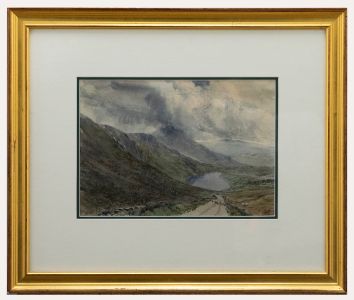 Attrib. Samuel Lucas (1805-1870) - Framed Watercolour, Thirlmere Reservoir