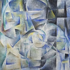 Graham Kearsley - 20th Century Oil, Cubist Blue