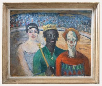 A. Sabran - 20th Century Oil, Circus Performers