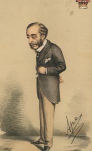 Carlo Pellegrini (1839-1889) - 1869 Engraving, Lord Carnarvon