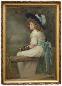 Pears Print after Edward Patry - Early 20th Century, A Daughter of Eve