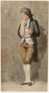 Early 20th Century Watercolour - The Georgian Gentleman