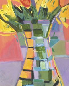 Kerstin McGregor (1962-2012) - Contemporary Oil, The Tulip Vase