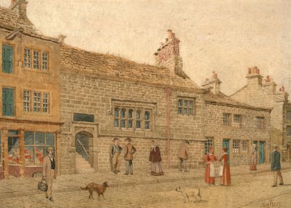 Simeon (Sim) Ward (1840-1903) - Watercolour, Old Beehive Inn, Westgate