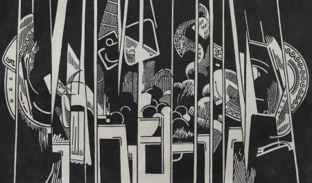 Trevor Frankland (1931-2011) - 20th Century Linoprint, The Crowd