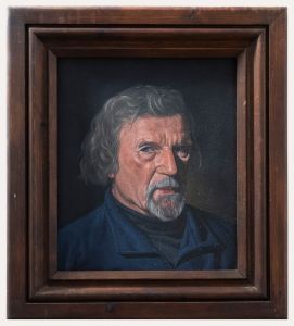 Nicholas Charles Williams (b.1961) - 2002 Oil, Dr. E. Percival James