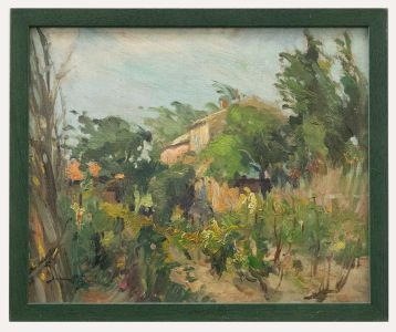 Jean Dulac (1902-1968) - Mid 20th Century Oil, The House in Cavaillon