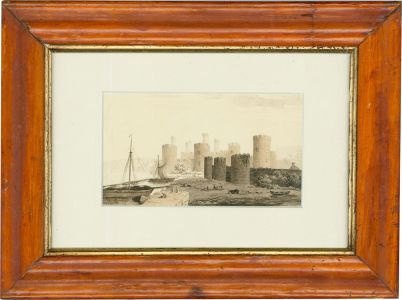 Early 19th Century Watercolour - Conway Castle