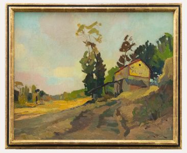 Jean Dulac (1902-1968) - Mid 20th Century Oil, Paysage du Tarn