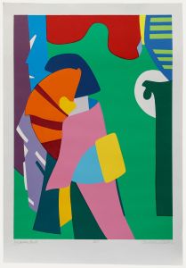 Anne Marie Le Quesnie (b.1946) - Mid 20th Century Silkscreen, Japanese Print