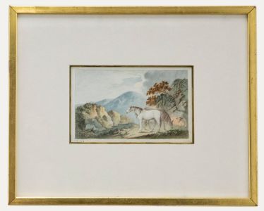 George Ely - Early 19th Century Watercolour, Greys in the Mountains
