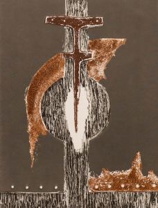 C. Coviq - 20th Century Collagraph, Corrosion