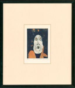 Susie Perring (b.1922) - Contemporary Aquatint, Oh No He Didn't!