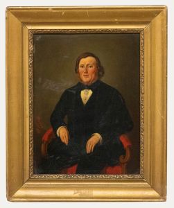 G. R. Healey - c.1855 Oil, Portrait of William King
