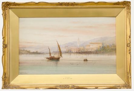 Edwin St. John (1878-1961) - 1910 Watercolour, Cannes